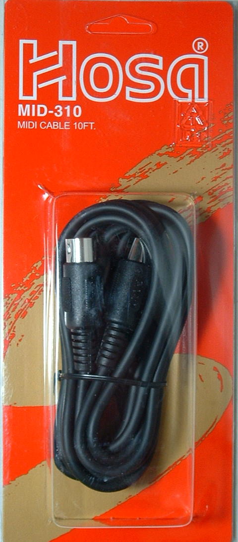 5 pack MIDI 10' cables 5 pack MIDI 10' cables